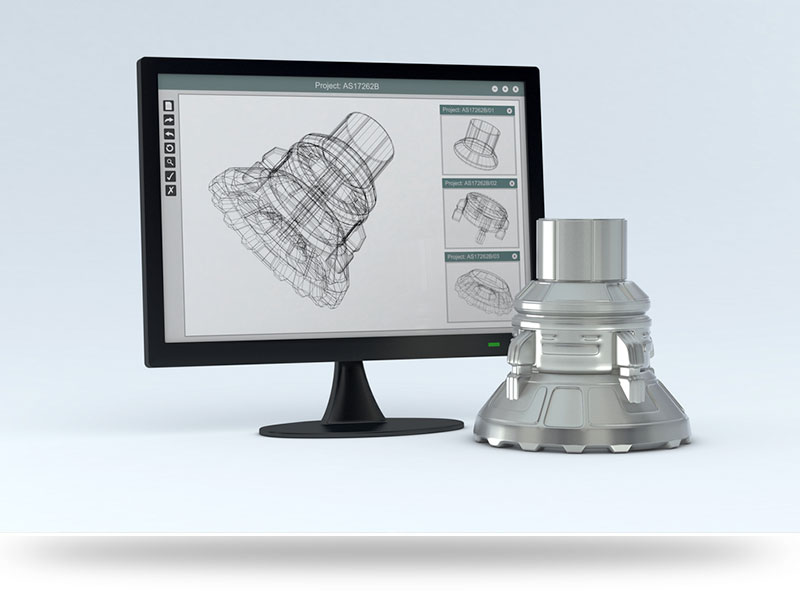 CAD Design on Computer